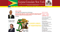 Desktop Screenshot of guyanaconsulatenewyork.com